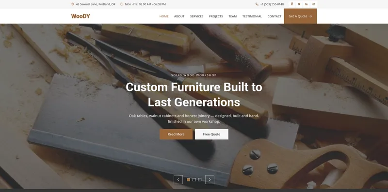 Woodwork project
